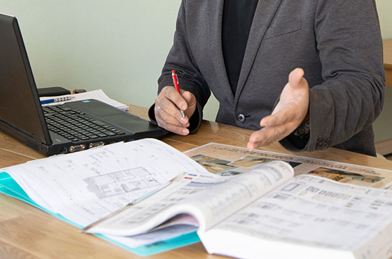 家づくりの流れ:ヒアリング