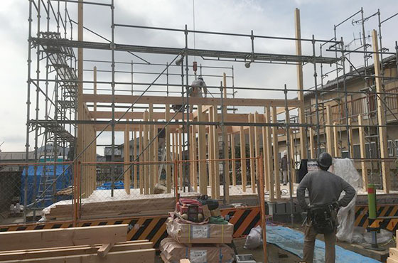 家づくりの流れ:工事着工・施工