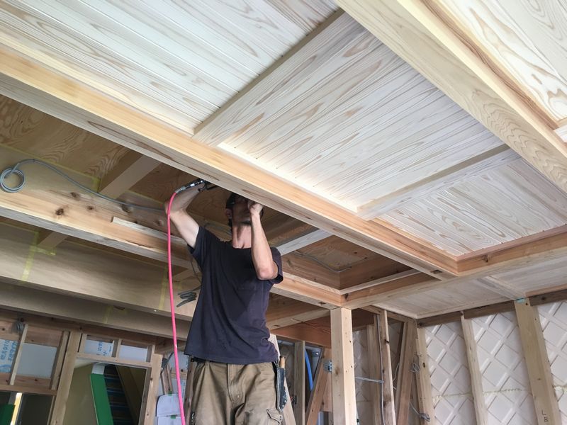 枚方市Ｍ邸　完成間近