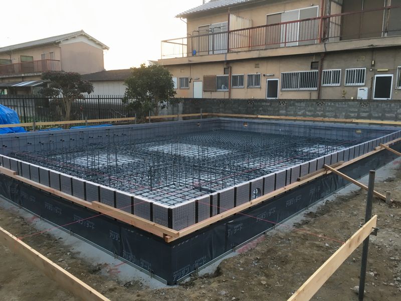 橿原市Ｙ様邸　基礎工事スタート