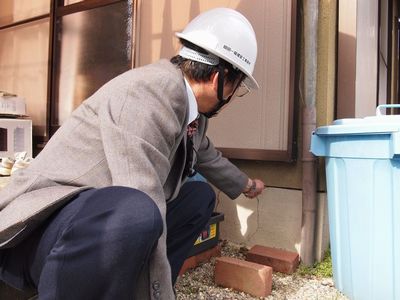 耐震診断が増えてきました